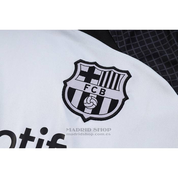Chandal del Barcelona Manga Corta 2023-2024 Gris - Pantalon Corto